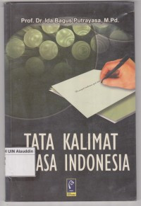 Image of Tata Kalimat Bahasa Indonesia